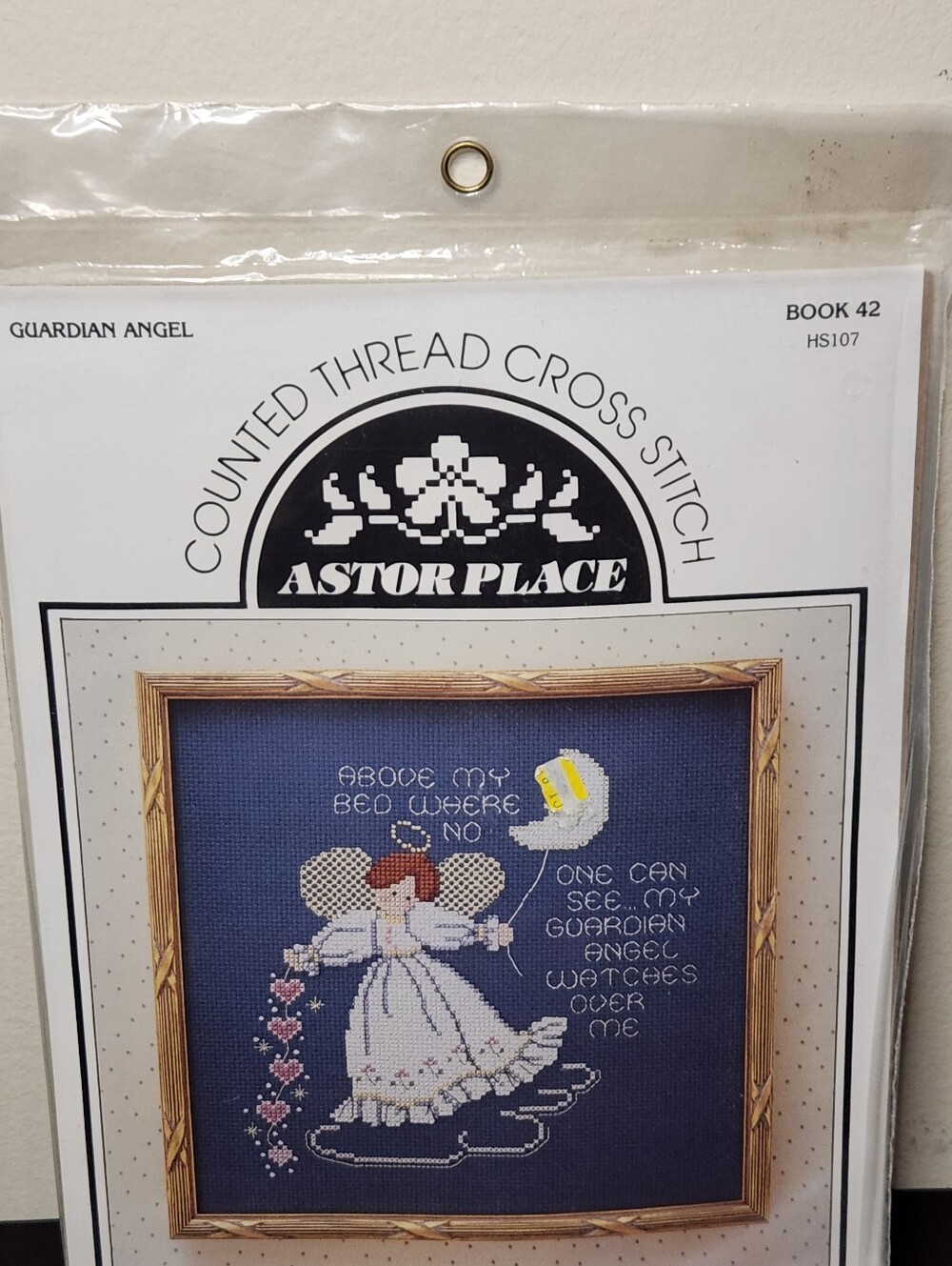 Astor Place Guardian Angel Diy Cross Stitch Kit Above My Bed Sealed